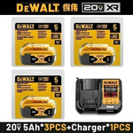 Kit de Batería de Litio 20V Max XR y Cargador Rápido de Estación