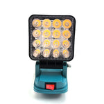 Linterna LED Portátil Compatible con Baterías 14.4V a 18V