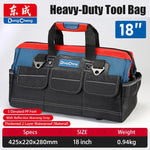 Bolsa de Herramientas para Electricista con Base de Plástico Rígido