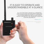 Detector Profesional de Radiofrecuencia, Cámaras Ocultas y Localizadores GPS