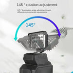 Lámpara de Trabajo LED Inalámbrica para Zona de Obra y Mantenimiento