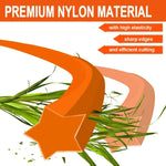 Rollo de Hilo Nylon para Desbrozadora y Cortacésped, 3.0 mm / 4.0 mm