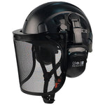 Casco de Seguridad Forestal 3 en 1 con Visor de Malla y Orejeras