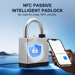 Candado Inteligente de Seguridad NFC en Acero Inoxidable (Sin Batería)