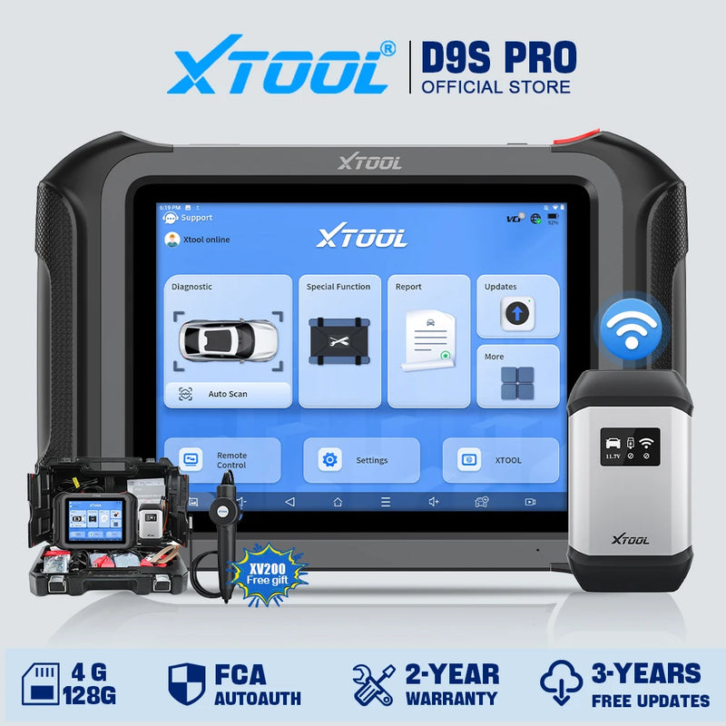 Escáner de Diagnóstico Automotriz para Codificación y Programación ECU