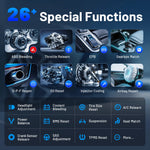 Escáner Bluetooth, herramientas de diagnóstico automotriz, lector de códigos de servicio con más de 26 reinicios