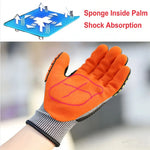 Guantes Industriales Anticorte A6 y Antivibración con Protección Anti-Impacto