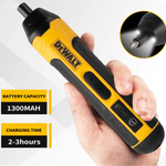 Destornillador Recargable 3.6V Batería de 1300 mAh Tamaño Compacto