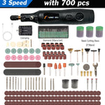 Mini Herramienta Rotativa Inalámbrica Recargable Kit de 24 Accesorios