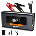 Arrancador Industrial de Batería 12V con Compresor de Aire Integrado