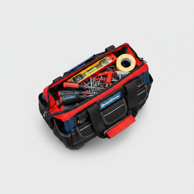 Bolsa de Herramientas para Electricista con Base de Plástico Rígido
