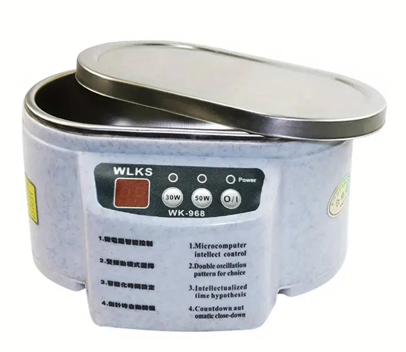 Limpiador Ultrasónico de 628 ml, Baño Ultrasónico para Piezas de Joyería