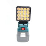 Linterna LED Portátil Compatible con Baterías 14.4V a 18V