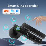 Cerradura Inteligente – Huella, Contraseña, Tarjeta, Llave y App Bluetooth – IP66
