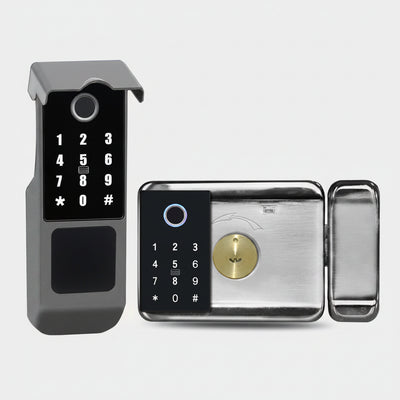 Cerradura Digital Inteligente de Sobreponer IP66 con Biometría y App TTLock