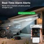 Cámara de Seguridad Exterior WiFi de Lente Dual
