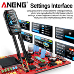 Pinzas Inteligentes LCR Para Componentes SMD con Calibración