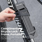 Candado Plegable Antirrobo para Bicicleta de 68 cm con Combinación