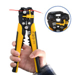 Crimpadora de Cables Automática Ajustable, Pelacables