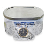 Limpiador Ultrasónico de 628 ml, Baño Ultrasónico para Piezas de Joyería
