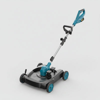 Herramienta 3 en 1 sin Escobillas: Cortacésped y Desbrozadora Plegable