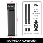 Candado Plegable Antirrobo para Bicicleta de 68 cm con Combinación