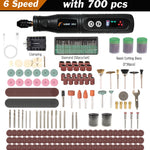 Mini Herramienta Rotativa Inalámbrica Recargable Kit de 24 Accesorios