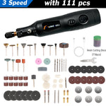 Mini Herramienta Rotativa Inalámbrica Recargable Kit de 24 Accesorios